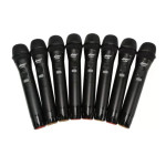 Lane lr-638 - 8pc wireless microphone system